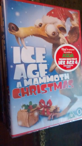 Ice age mammoth christmas - ice,